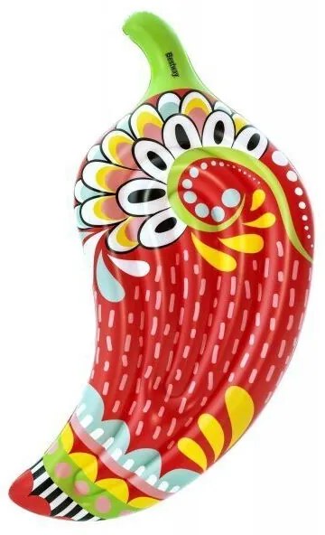 Bestway Materassino Gonfiabile Peperoncino 195x99 cm Spiaggia e Piscina 43490