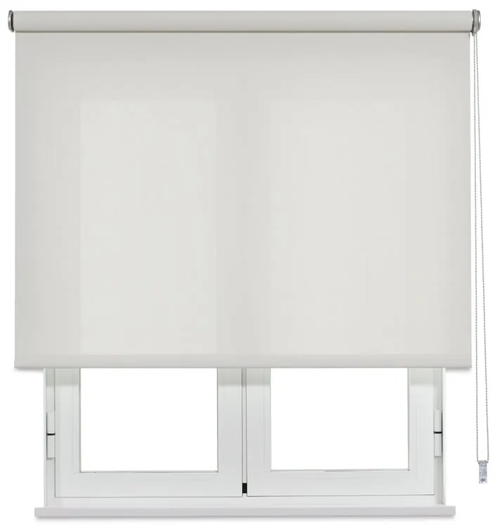 Tenda a rullo screen Amara 1% bianco lino 164x250 cm