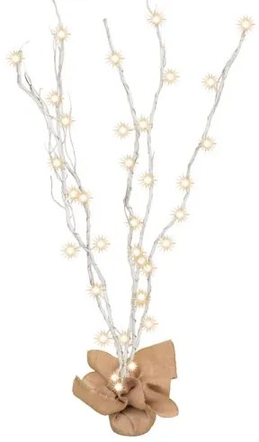 Decorazione natalizia a LED 40xLED/3xAA bianco