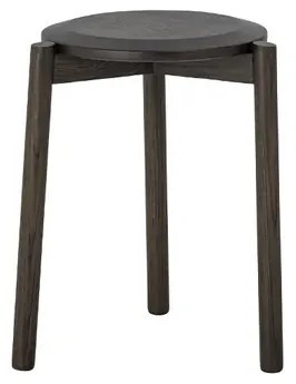 Gil Stool Brown Oak - Bloomingville