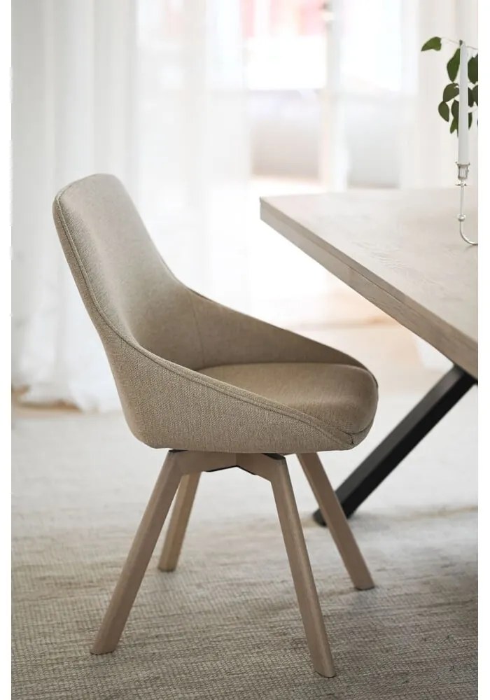 Sedie da pranzo beige in set di 2 Alison - Rowico