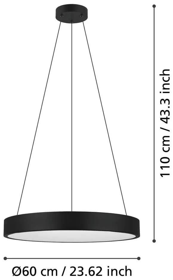 Lampadario smart LED 6,5 W MARGHERA-Z - EGLO