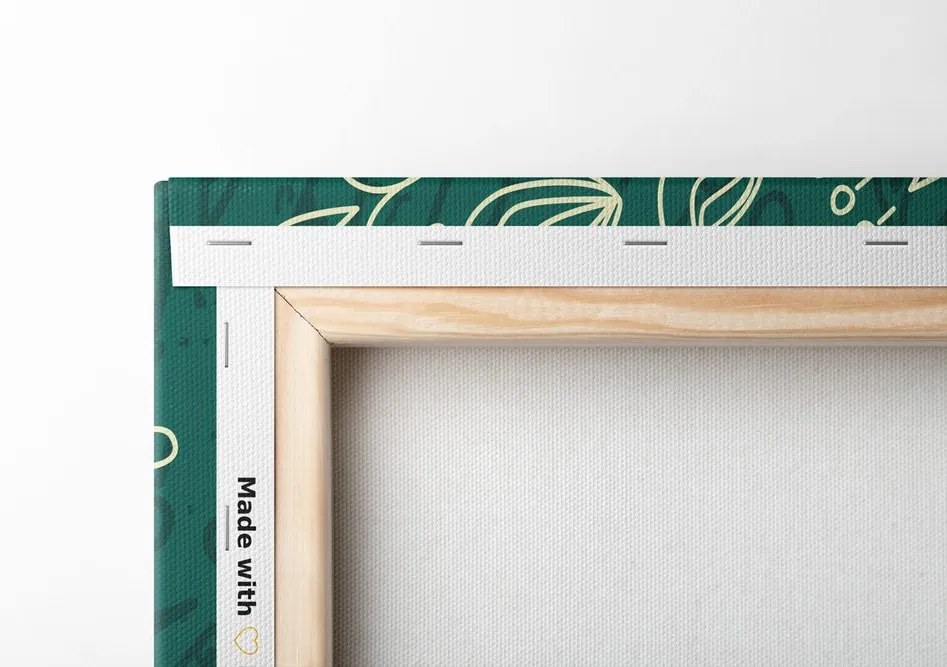 Quadro su tela – Mandala disegnata a mano