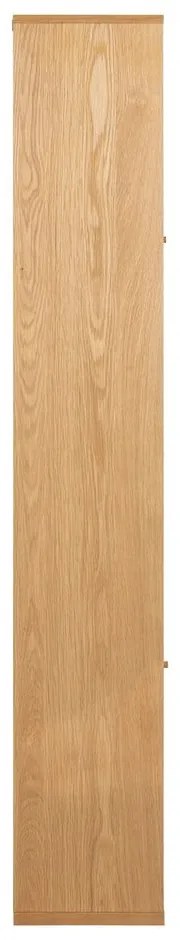 Libreria in rovere decorato in colore naturale 90x180 cm Rangoon - Actona