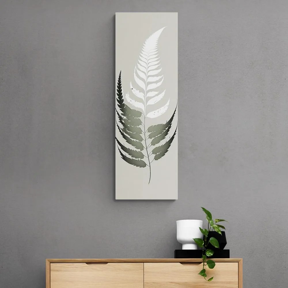 Quadro su tela – Foglia elegante di felce
