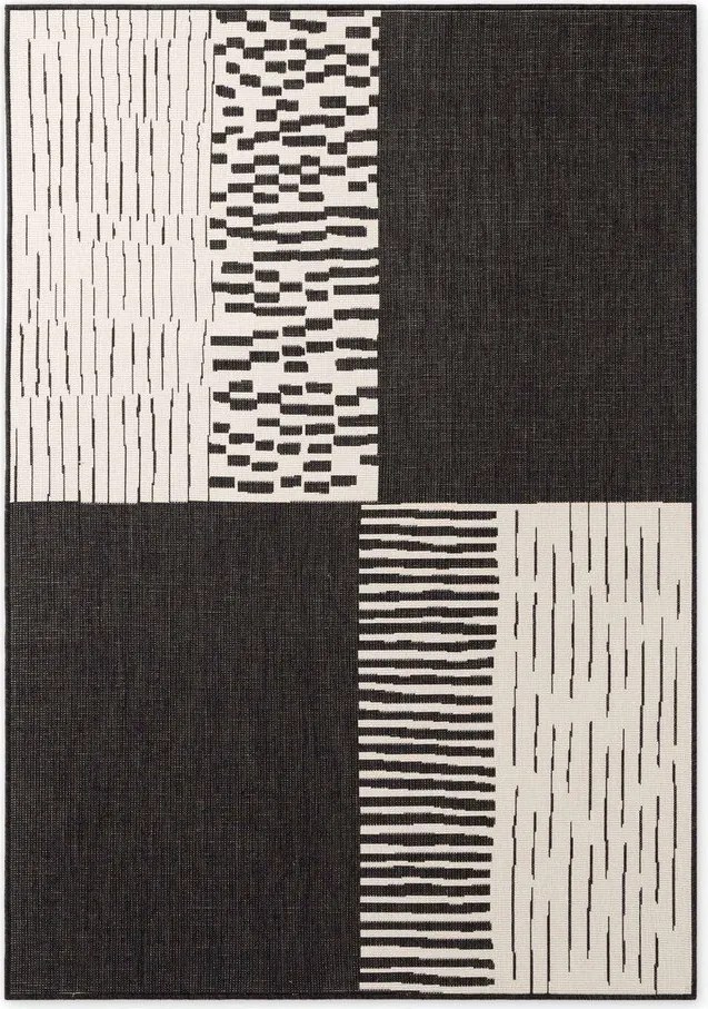 Tappeto da interno/esterno nero/color crema 200x300 cm Haringey Acacia – Ted Baker
