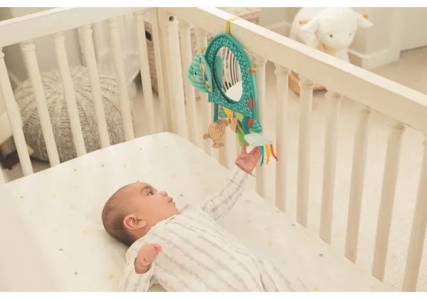 Infantino - Gioco da appendere con attività ed elefante a specchio