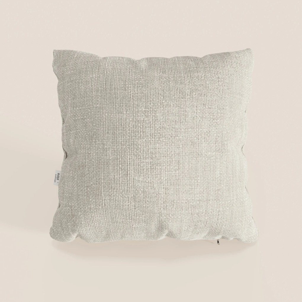 Lyon cuscino disponibile in diversi colori realizzato in morbido tessuto intrecciato impermeabile T06 panna