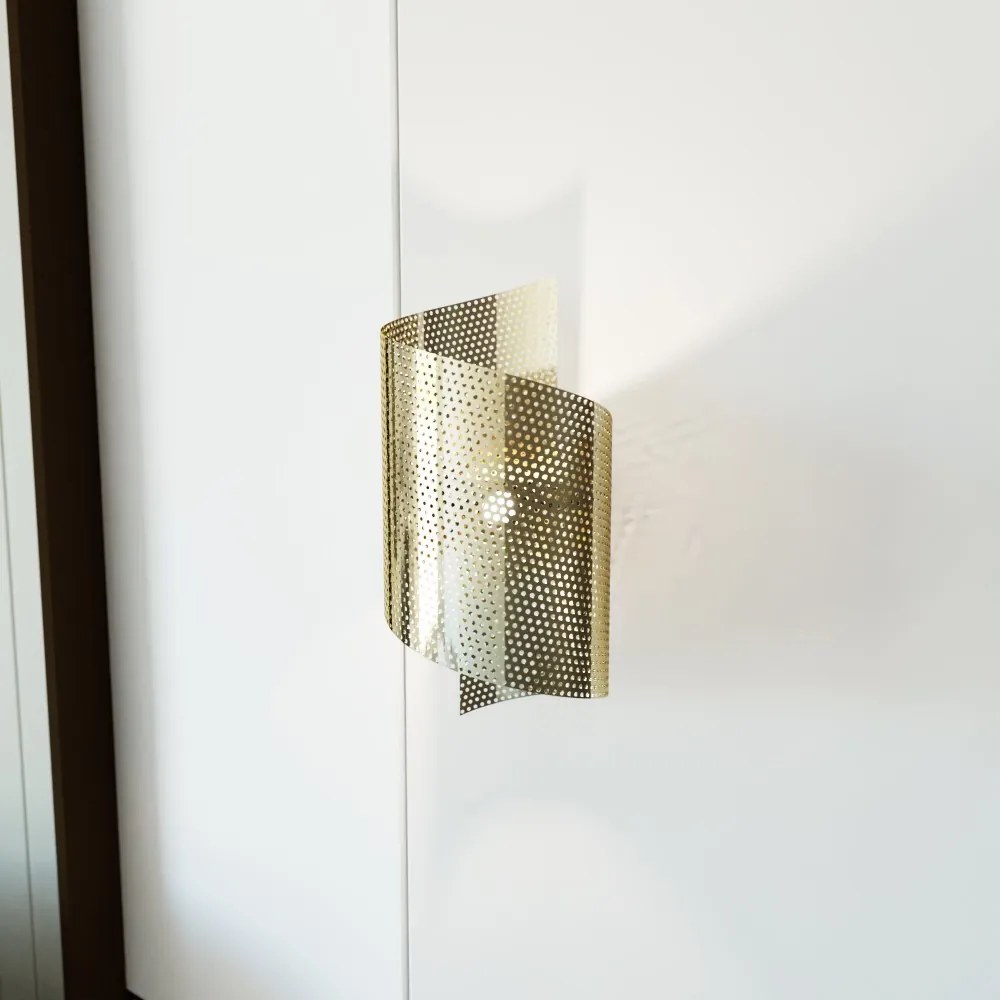 Applique da Parete SPIRAL Gold Colore del corpo Oro