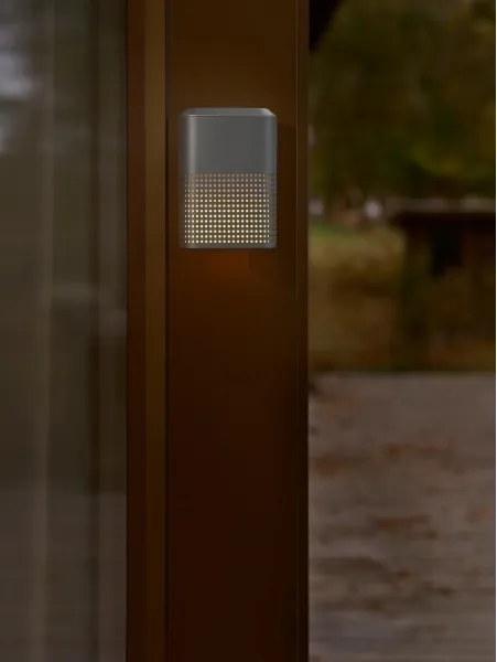 Nordlux - Applique da esterno SIDARA 1xE27/15W/230V IP54 antracite