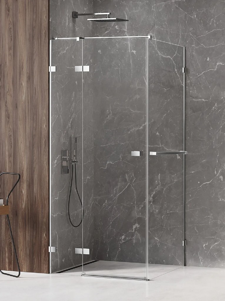 New Trendy Avexa box doccia 110x110 cm quadrato cromo lucida/vetro trasparente EXK-2405