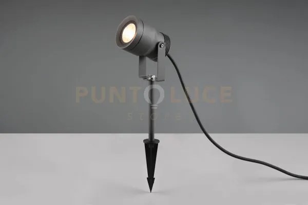 Mareb picchetto led 11w 1000lm, 3000k da esterno fusione alluminio ...