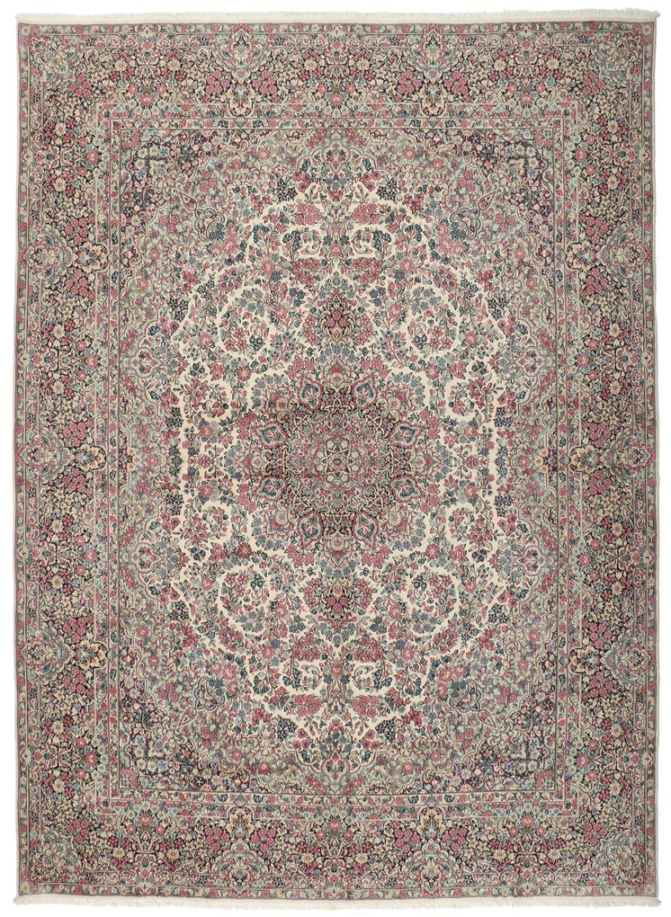 Kerman Tappeto persiano 400x300 (Iran) Annodato A Mano