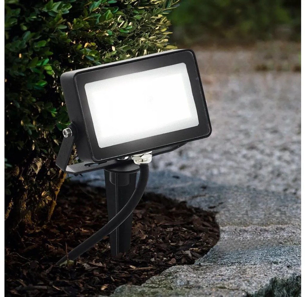 Eglo 98185 - Riflettore LED RGB FAEDO 4 LED/10W/230V + telecomando