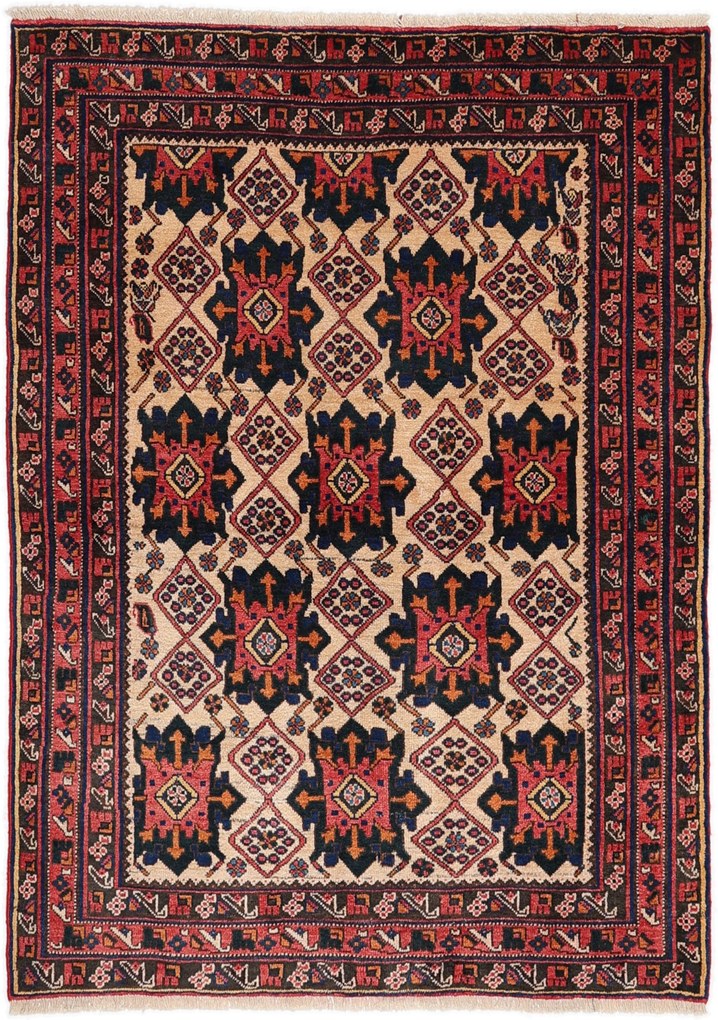 Sirjan Tappeto 180x130 (Iran) Annodato A Mano