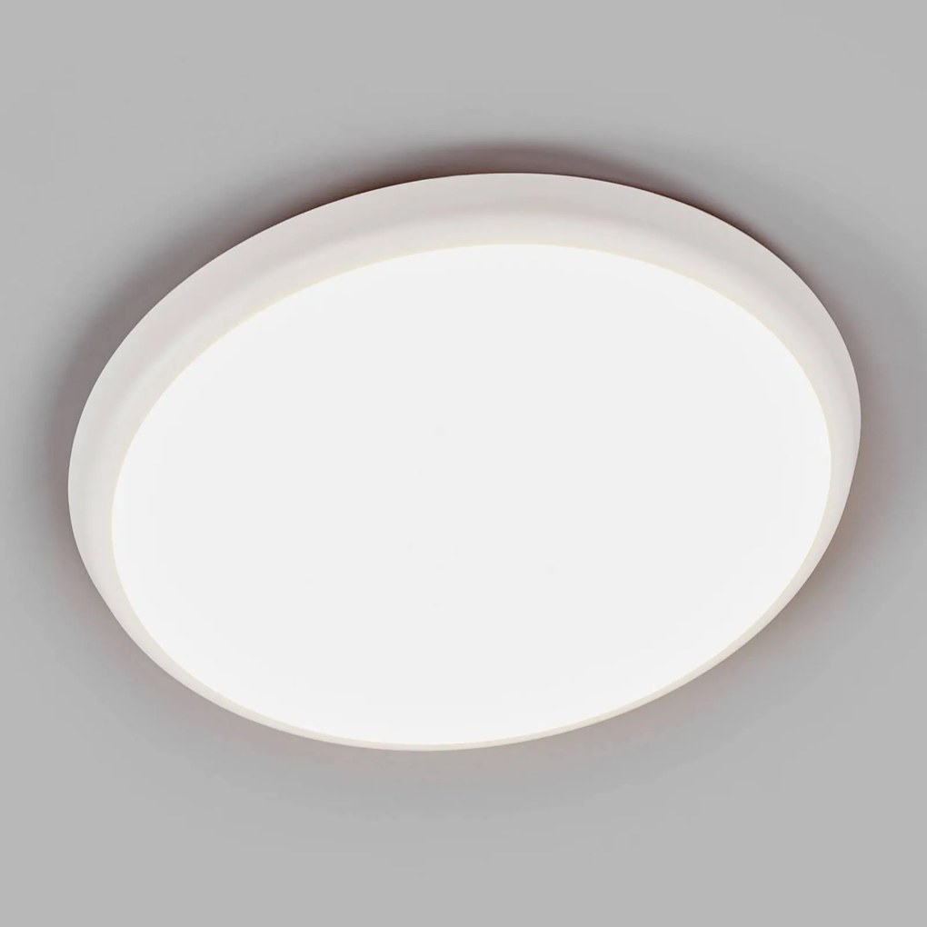 Arcchio Plafoniera LED Augustin, Ø 30 cm, CCT, bianco, IP54