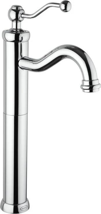 Rubinetto per lavabo getto laminare cristallino Lingaa cromato lucido JACUZZI RUBINETTERIA