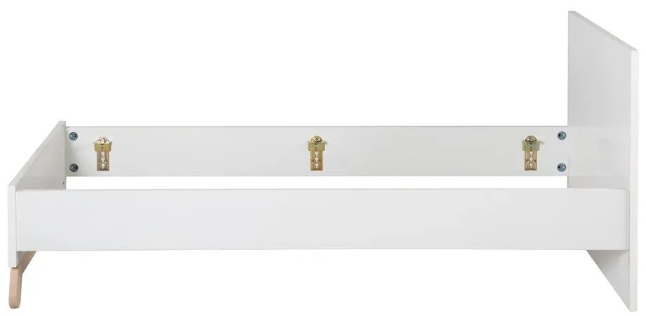 Letto bianco per bambini 90x200 cm Clara - Roba