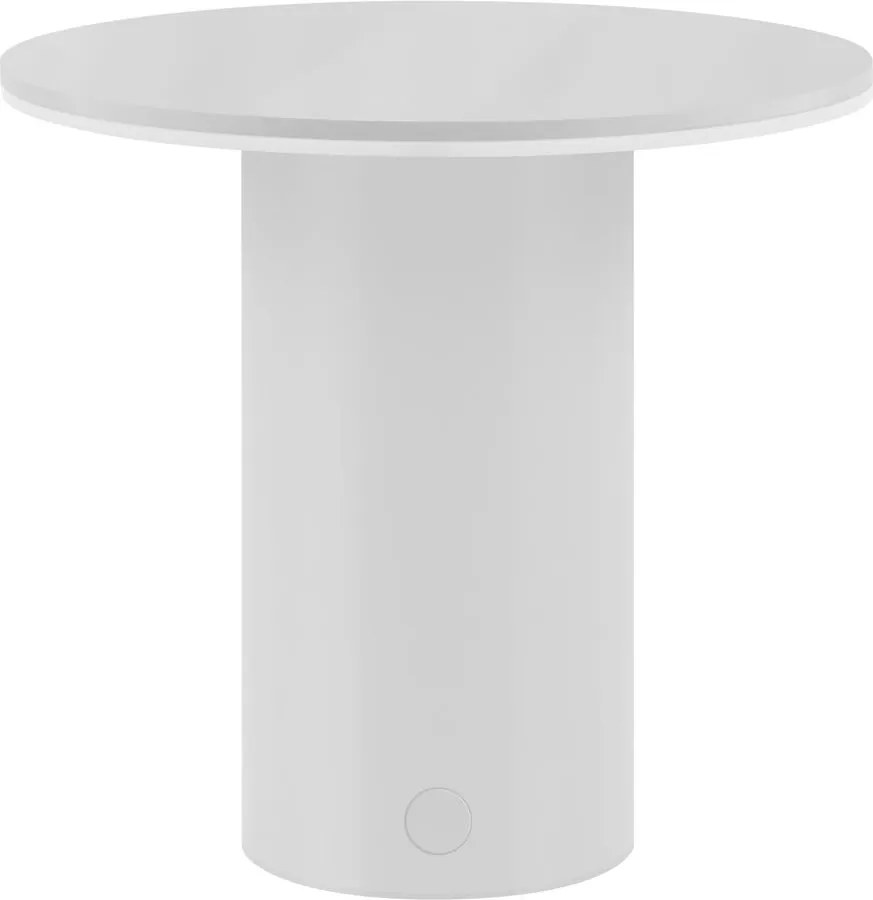 Lampada da tavolo a LED dimmerabile bianca (altezza 18 cm) Fungo - Remember