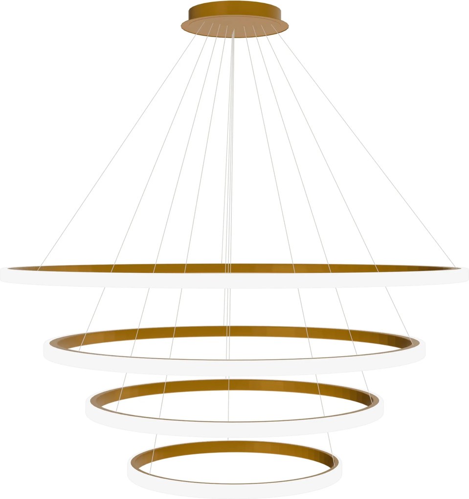 Lampada a sospensione LHJ010-CP4 BRUSH GOLD