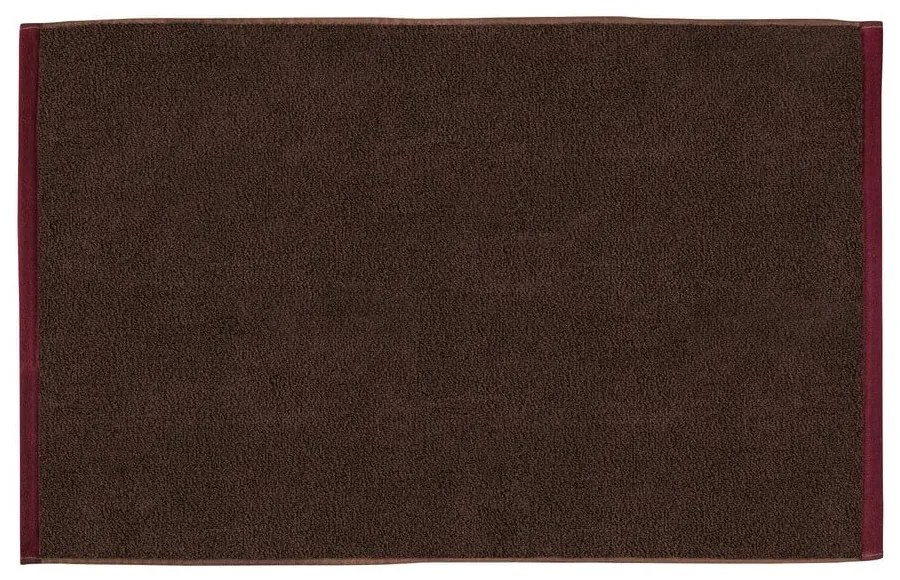Tappetino per il bagno marrone in cotone organico 50x80 cm Soft – Mette Ditmer Denmark