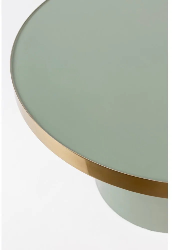 Tavolino rotondo in metallo ø 60 cm Glam – Zuiver