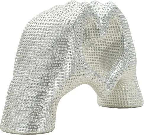 Scultura Lover Silver Cm 25X7,5X13,5
