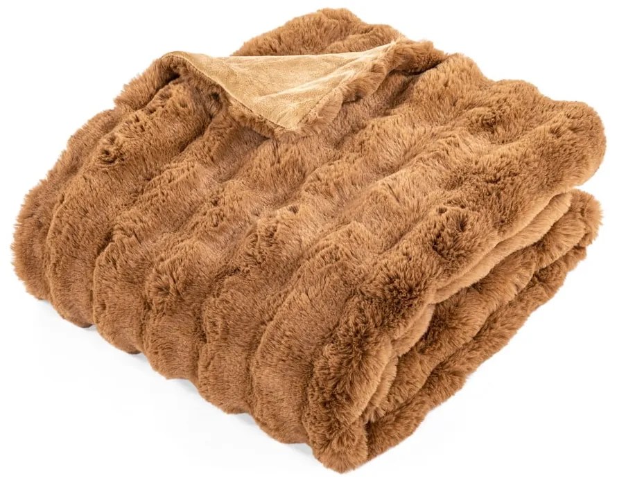 Coperta in micropile 130x180 cm Bubble - Tiseco Home Studio