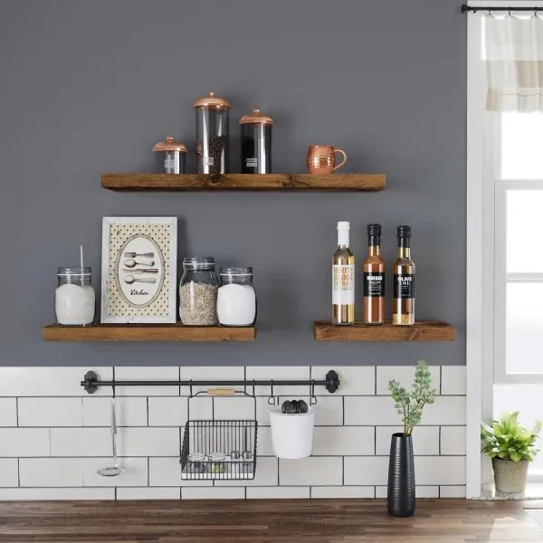 Mensola da parete SHELFY marrone