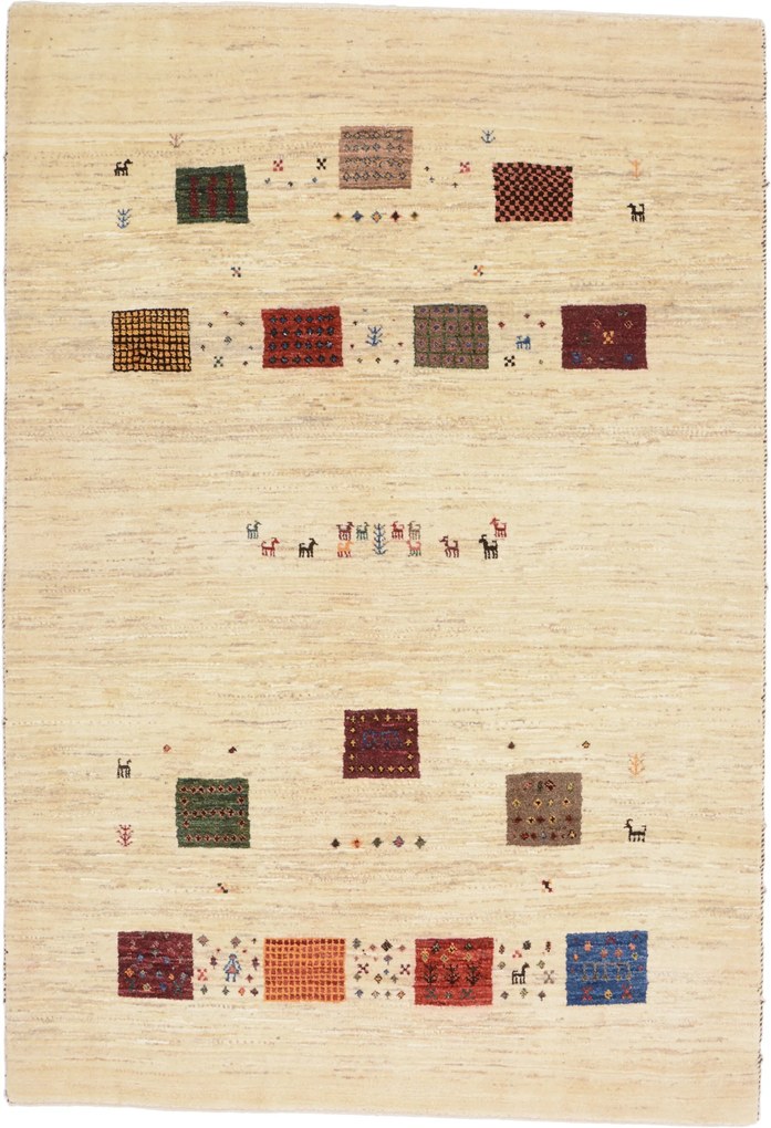 Loribaft Tappeto persiano 130x190 (Iran) Annodato A Mano