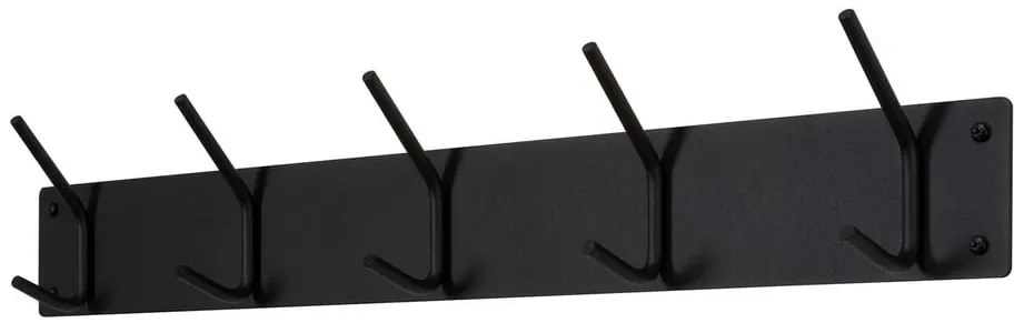 Attaccapanni da parete nero in metallo 70 cm Fusion – Spinder Design