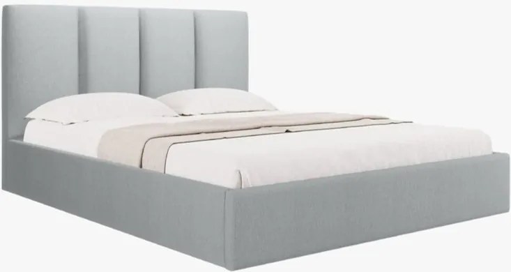 Letto Pyla in bouclé Baloo – 140x200 cm