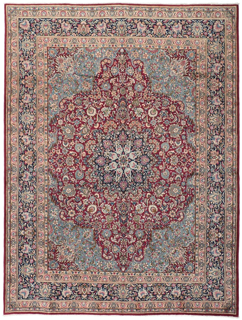 Kerman Tappeto 300 x 390 (Iran) Annodato A Mano