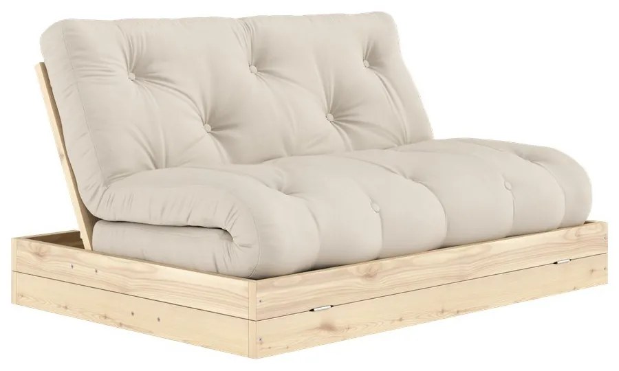 Divano beige allungabile 145 cm Flip – Karup Design