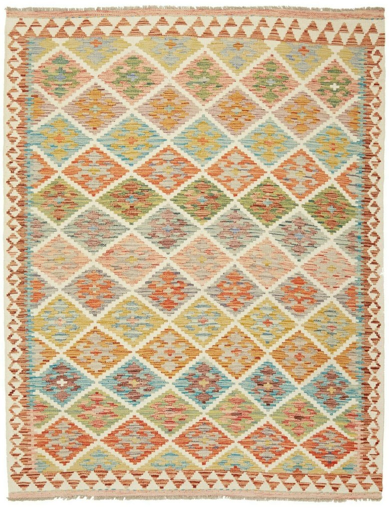 Kilim Tappeto 200x150 (Pakistan) Tessuto A Mano