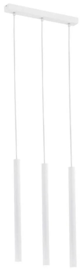 Argon 6178 - Lampadario a sospensione con filo ETNA 3xG9/6W/230V bianco