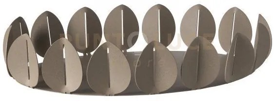 Vassoio ovale ficus beige