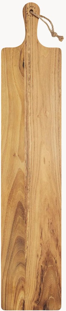Tagliere lungo in legno di teak Buscot