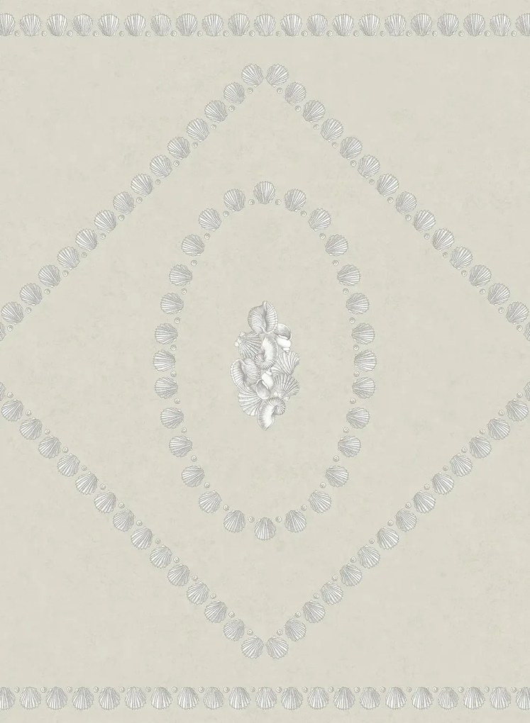 Cole & Son Carta da parati Conchiglie - Pearl on Parchment
