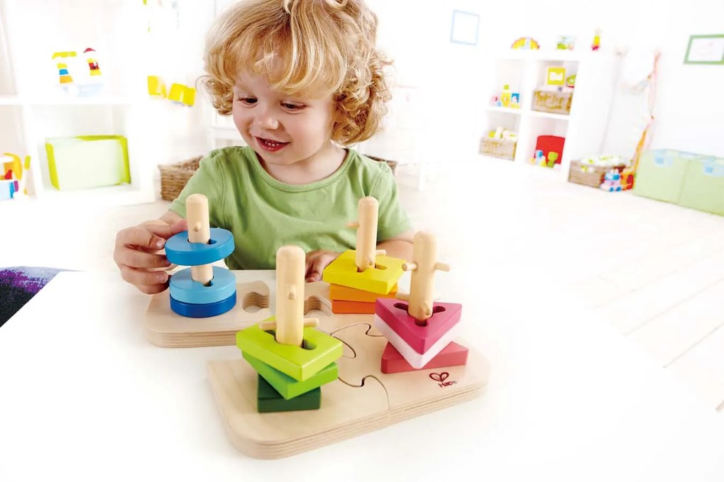 Puzzle creativo da impilare