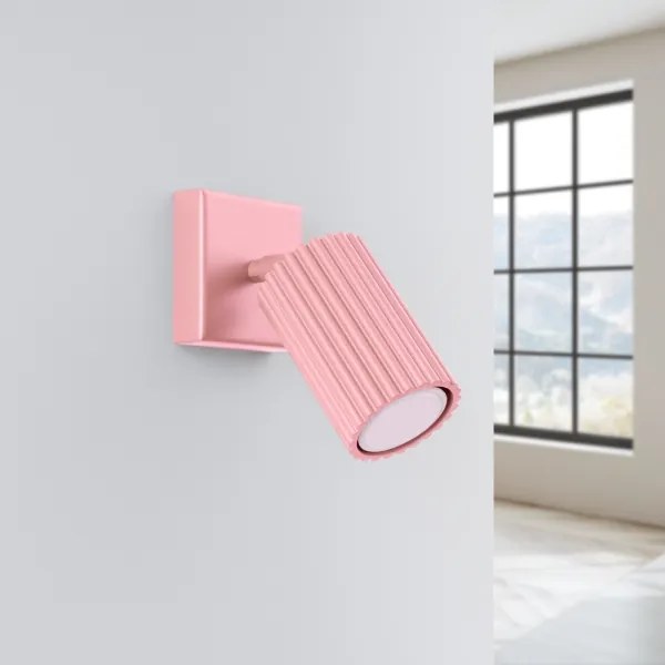 Brilagi - faretto da parete LED CRESTO 1xGU10/10W/230V rosa
