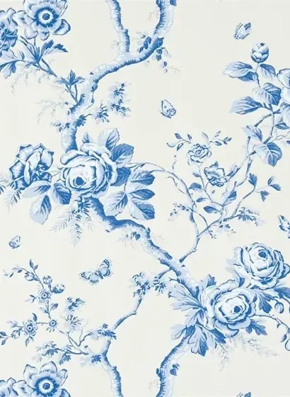 Ralph Lauren Carta da parati Ashfield Floral - Delft