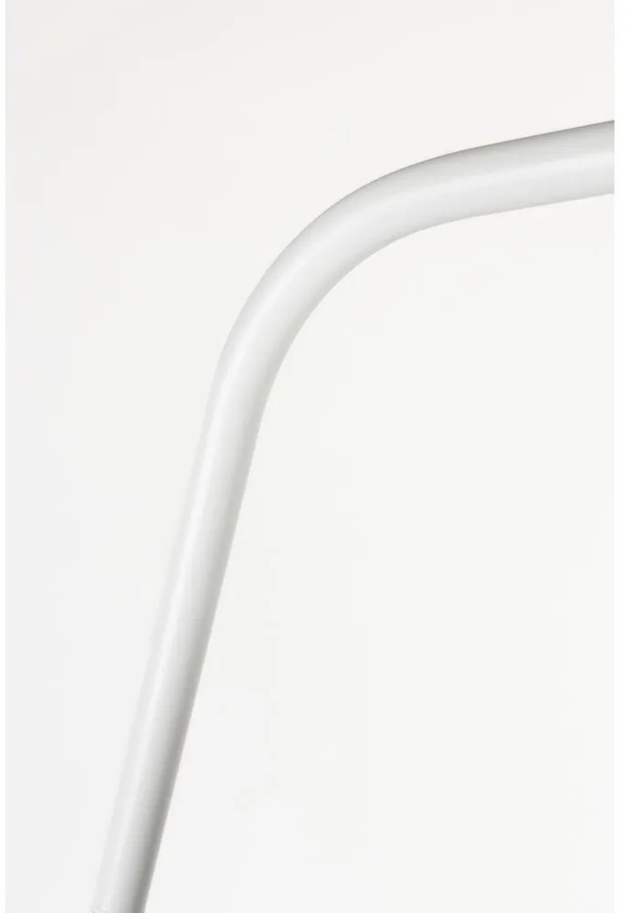 Lampada da terra bianca con paralume in tessuto (altezza 220 cm) Martine - White Label