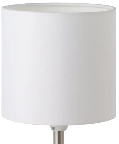 Eglo 54744 - Lampada da tavolo ANADIA 1xE14/40W/230V bianco/cromo opaco