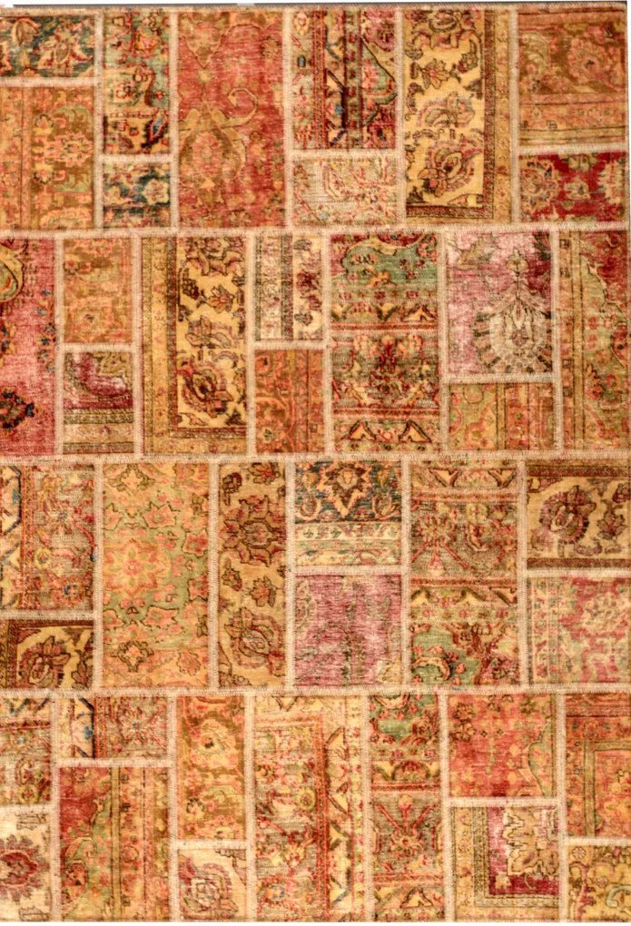 Patchwork Tappeto persiano 170x240 (Iran)