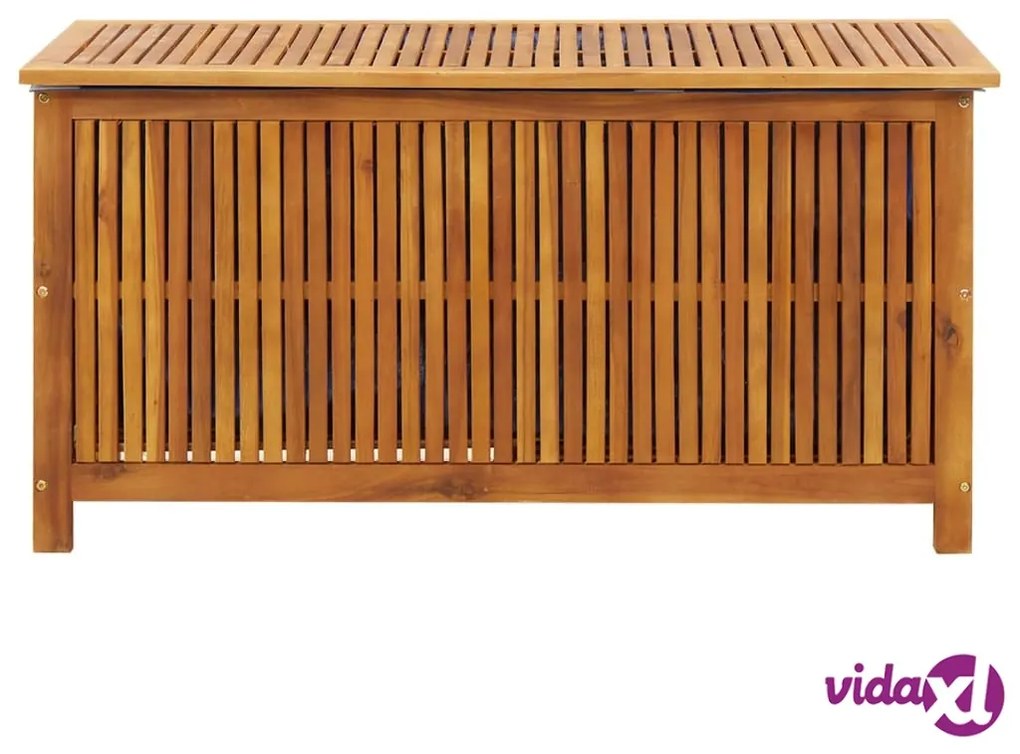 vidaXL Contenitore da Giardino 113x50x58cm in Legno Massello di Acacia