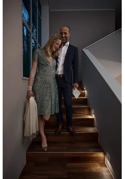 Osram - Lampada per scale a LED con sensore NIGHTLUX LED/0,25W/3xAAA IP54