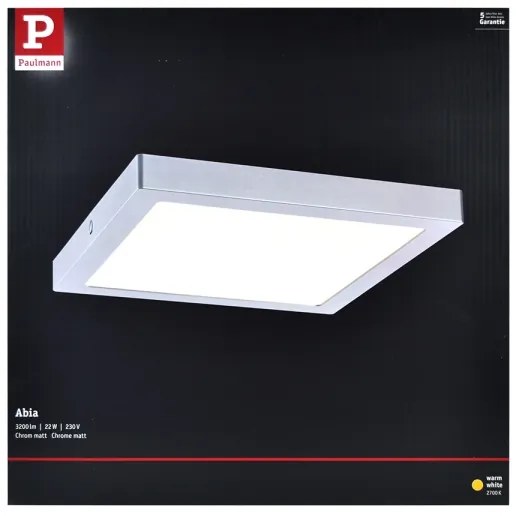 Paulmann 70982 - Plafoniera LED/22W ABIA 230V
