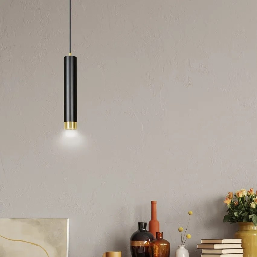 Lampada a Sospensione in Acciaio KIBO 1 GU10