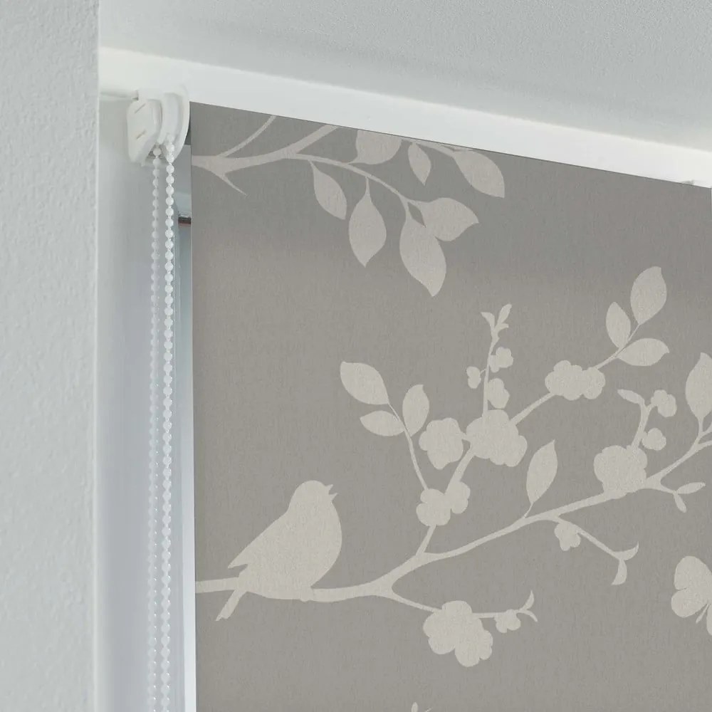 Tenda a pacchetto marrone chiaro in tessuto 90x180 cm Rossignol – douceur d'intérieur